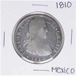 1810 MoHJ Mexico 8 Reales Silver Coin