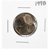 Image 1 : 1998 Jefferson Nickel Multiple Error Coin Indent & Ram Strike