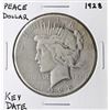 Image 1 : 1928 $1 Peace Silver Dollar Coin