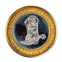 .999 Fine Silver Boomtown Reno, Nevada $10 Limited Edition Gaming Token