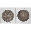 Image 2 : Lot of (2) 1885-S $1 Morgan Silver Dollar Coins