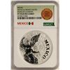 Image 1 : 2016 Mexican Elements Mexico Silver Medal NGC PF70 Ultra Cameo