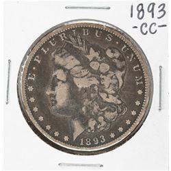 1893-CC $1 Morgan Silver Dollar Coin