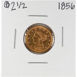 1856 $2 1/2 Liberty Head Quarter Eagle Gold Coin