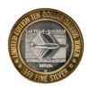 Image 2 : .999 Silver McCarran International Airport $10 Casino Limited Edition Gaming Token
