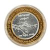 Image 2 : .999 Silver McCarran International Airport Las Vegas, NV $10 Limited Gaming Token