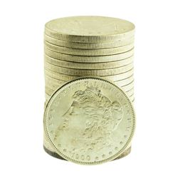 Roll of (20) Brilliant Uncirculated Mixed Date Pre-1921 $1 Morgan Silver Dollar Coins