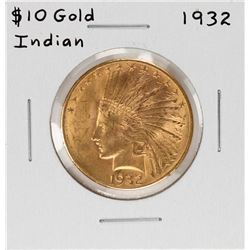 1932 $10 Indian Head Eagle Gold Coin