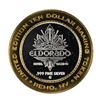 Image 2 : .999 Silver Eldorado Hotel and Casino $10 Casino Gaming Token Limited Edition