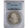 Image 1 : 1878-S $1 Morgan Silver Dollar Coin PCGS MS64