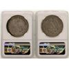 Image 2 : Lot of 1901ZS & 1902MO Mexico Pesos Silver Coins NGC Graded AU Details
