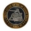 Image 1 : .999 Silver Westward Ho Casino Las Vegas $10 Casino Limited Edition Gaming Token