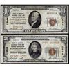 Image 1 : Set of 1929 $10/$20 BofA San Francisco, CA CH# 13044 National Currency Notes
