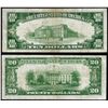 Image 2 : Set of 1929 $10/$20 BofA San Francisco, CA CH# 13044 National Currency Notes