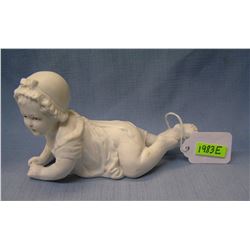 High quality German bisque piano baby