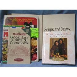 Group of vintage cook books