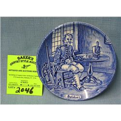 Wedgwood Revolutionary War soldier dish