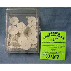 Group of vintage buttons