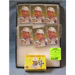 Collection of  vintage auto racing collector cards