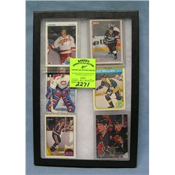 Collection of vintage hockey cards