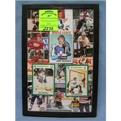 Collection of vintage hockey cards