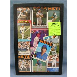 Collection of vintage NY Mets baseball cards
