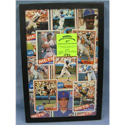 Collection of vintage NY Mets baseball cards
