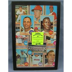 Collection of vintage Topps baseball cards