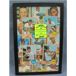 Collection of vintage Topps baseball cards