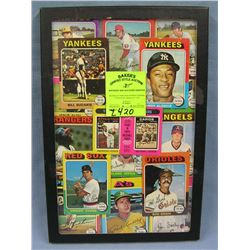 Collection of vintage1975 Topps baseball cards