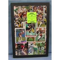 Collection of vintage all star football cards