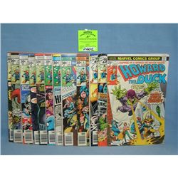Early Marvel Howard the Duck comic books