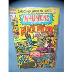 Amazing adventure the inhumans and black widow