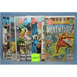 Group of vintage DC comic books