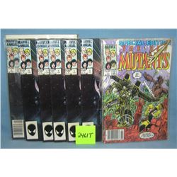 Marvel The New Mutants comic books