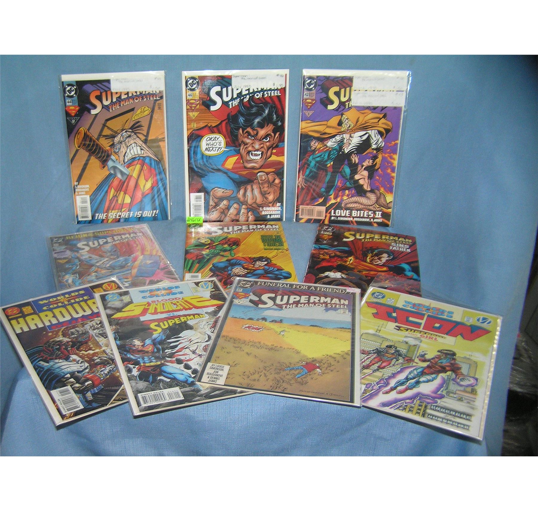 Vintage Superman And Friends Comic Books