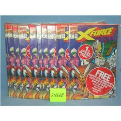 Marvel Xforce first edition comic books
