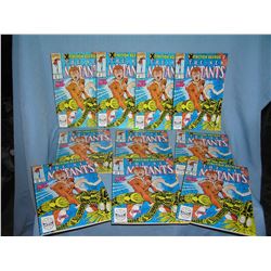 Collection of the new mutants comics