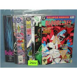 Vintage first edition comic books