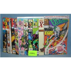 Group of vintage Marvel comic books