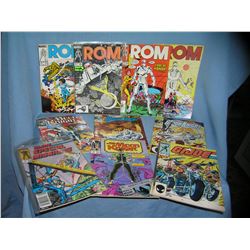 Collection of vintage Marvel comic books