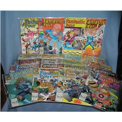 large collection of Fantastic 4 comic books