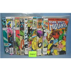 Group of vintage Marvel comic books