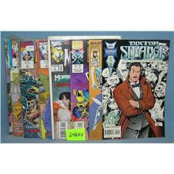 Group of vintage Marvel comic books