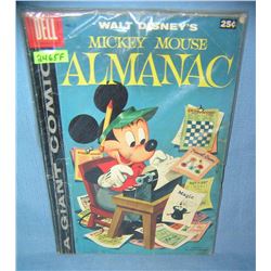 Great early walt disney Almanac giant size comic