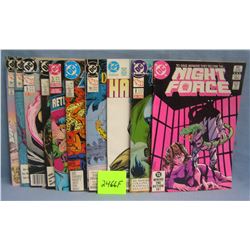 Group of vintage DC comic books