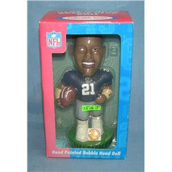 Tiki Barber football bobble head doll