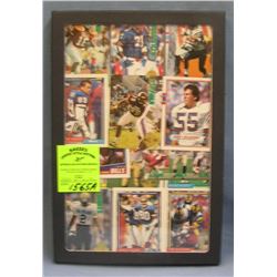 Group of vintage Topps all star Football cards