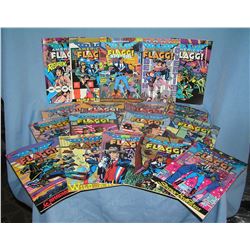 Collection of American Flagg comic books