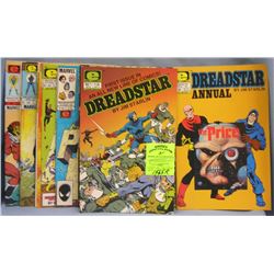 Large collection of Dreadstar comic books